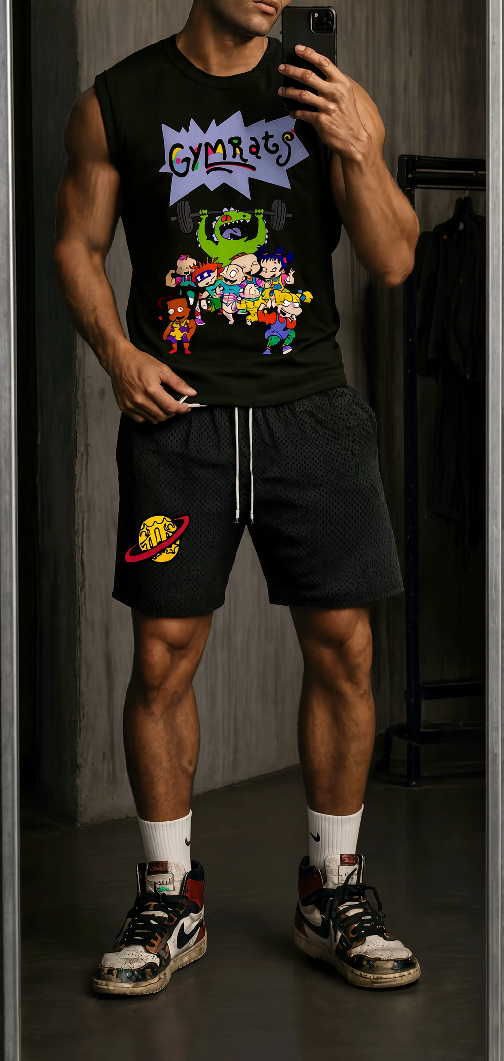 "Gymrats" Retro Shorts