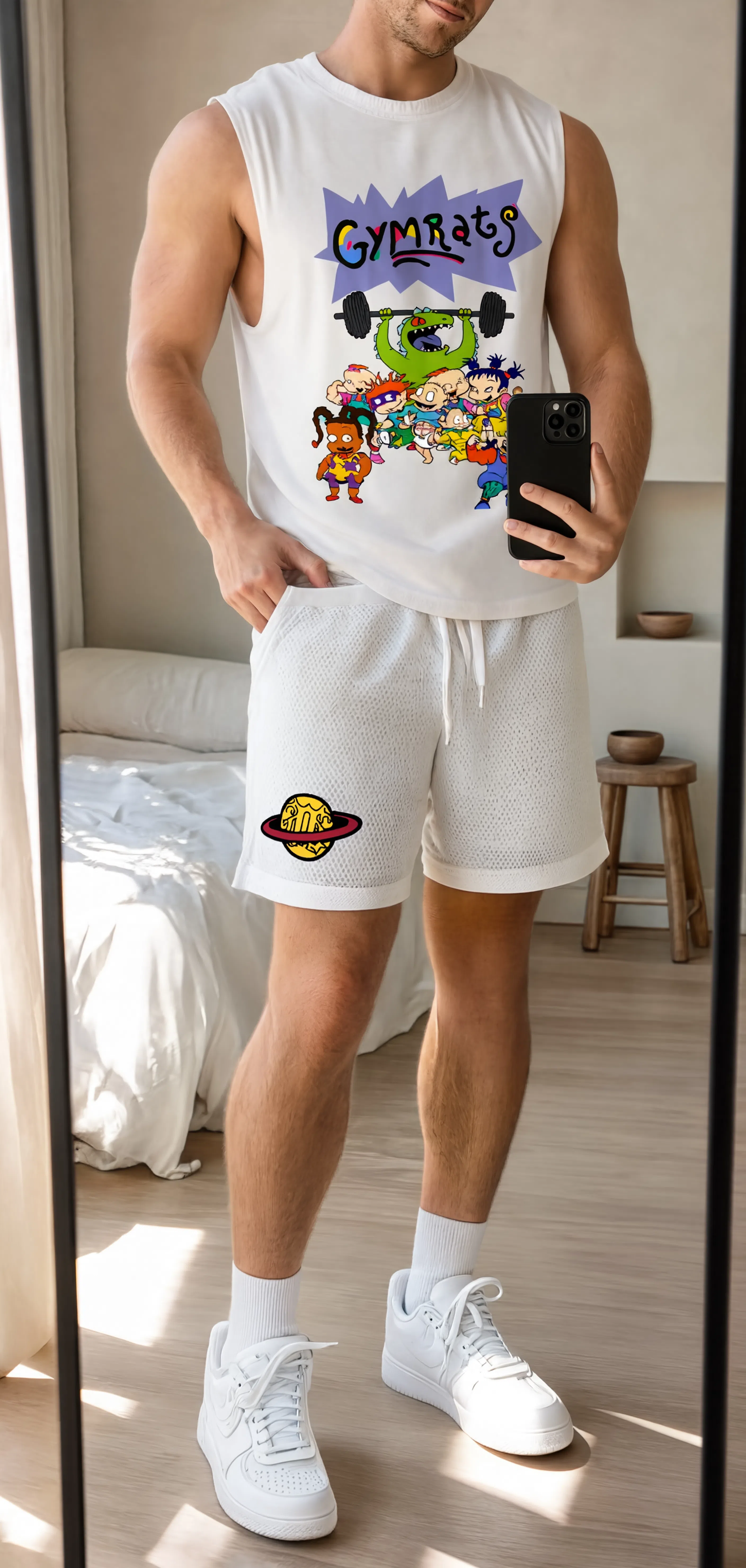 "Gymrats" Retro Shorts