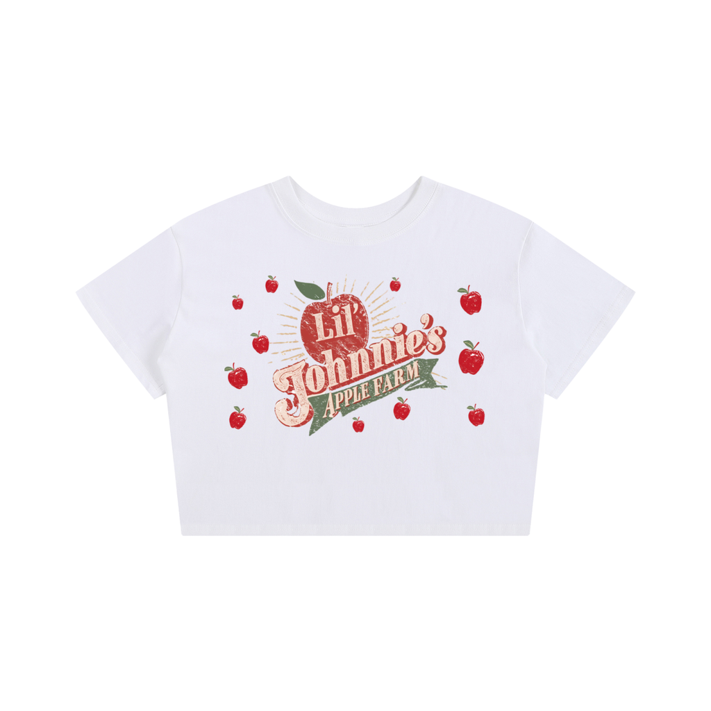 "Lil' Johnnie's Apple Farm" Baby Tee