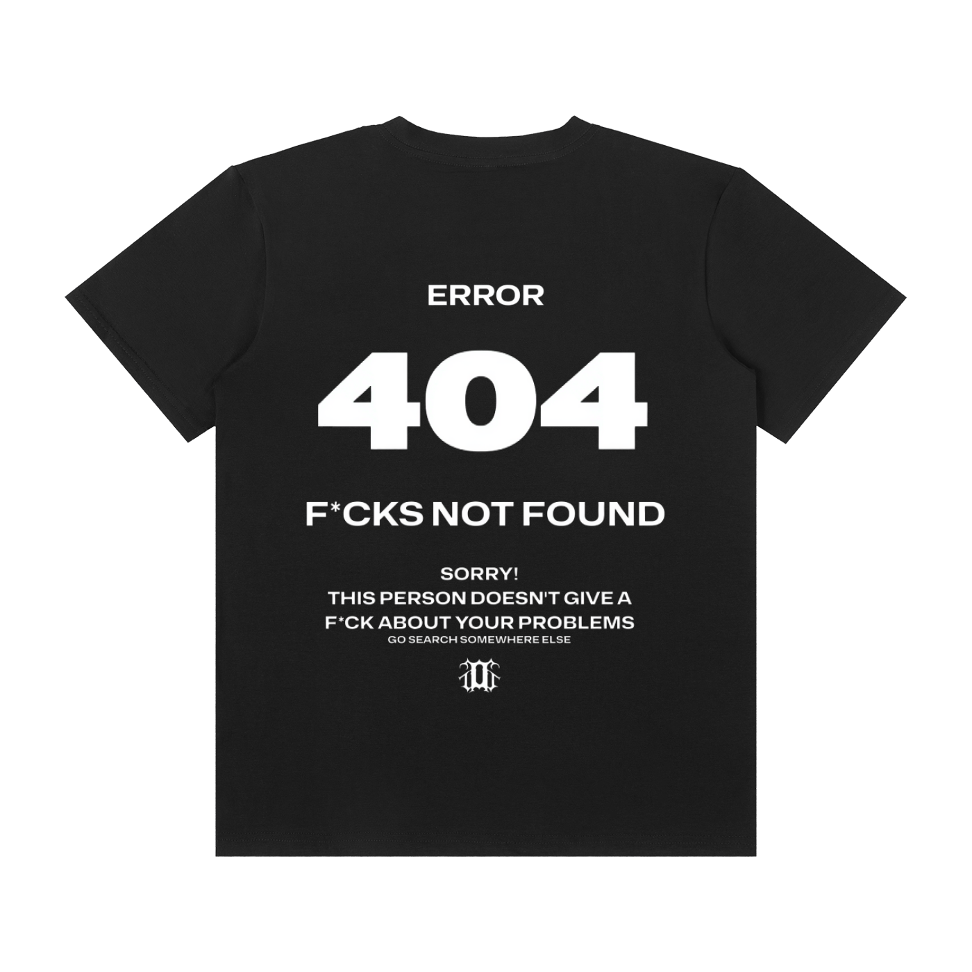 Error 404: F*cks Not Found