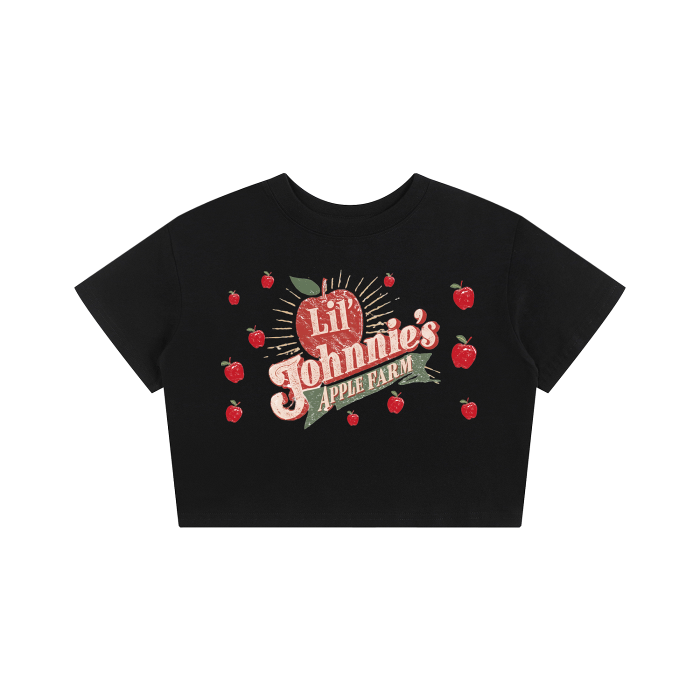"Lil' Johnnie's Apple Farm" Baby Tee